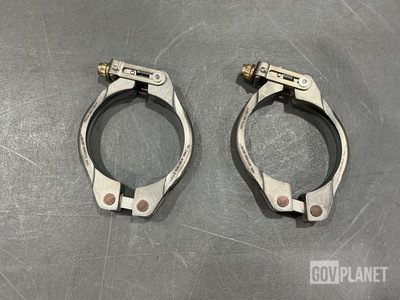 (2) Boeing HS5754-250-T Loop Clamps