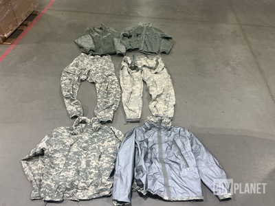 (14) Pairs of Cold Weather Trousers, (53) Cold Weather Jackets & Assorted Items