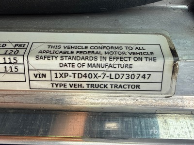 2020 Peterbilt 367 6x4 Tracteur Routier Couchette