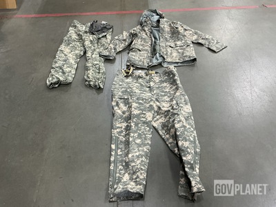(21) Pairs of Wet Weather Trousers, (8) Cold Weather Parkas & Assorted Items