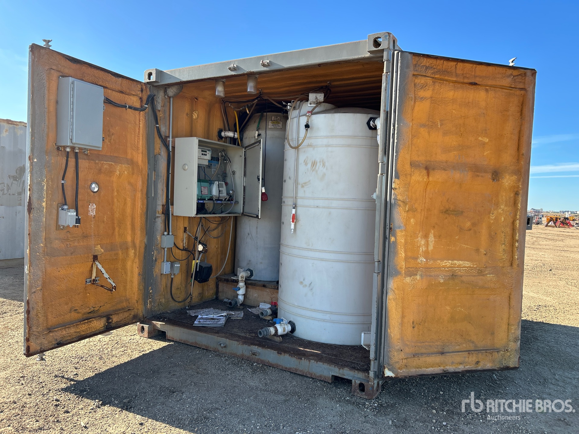 Custom Built 8 Person Containerized Wastewater Treatment System