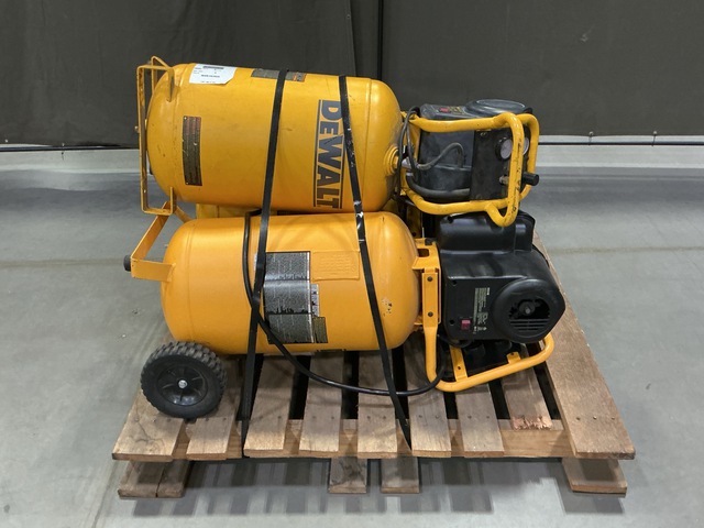 (3) DeWalt D55168 Wheeled Portable Compressors
