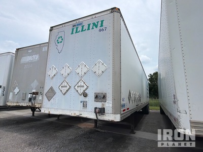 1999 Monon Van Enclosed Trailer 48 ft x 102 in T/A 48 ft Van Trailer