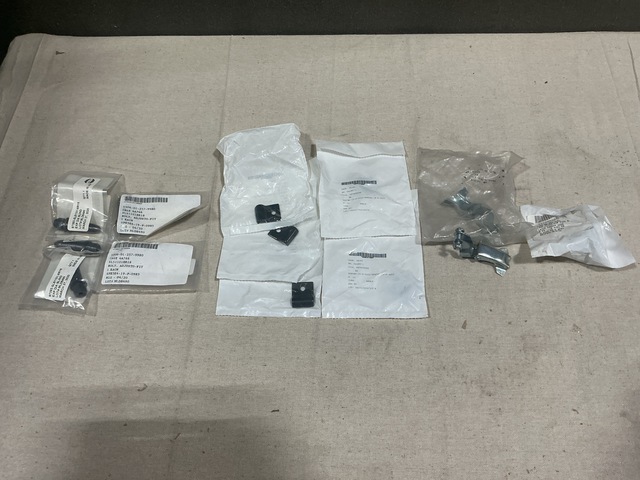 (23) Hook Safety Latches, (11) Adjusto-Fit Bolts & Assorted Items