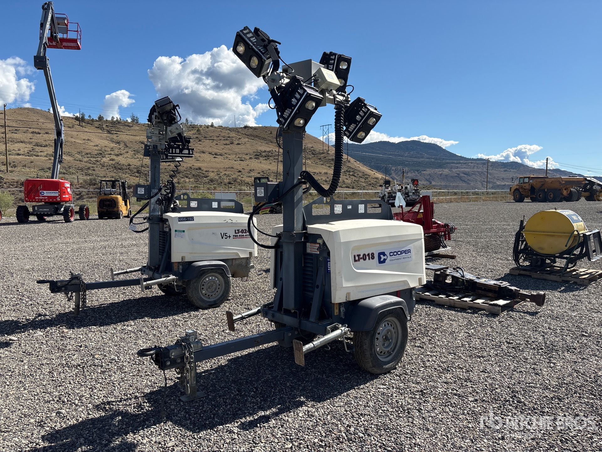 2020 Atlas Copco Hilight V5 2.8 kW Light Tower