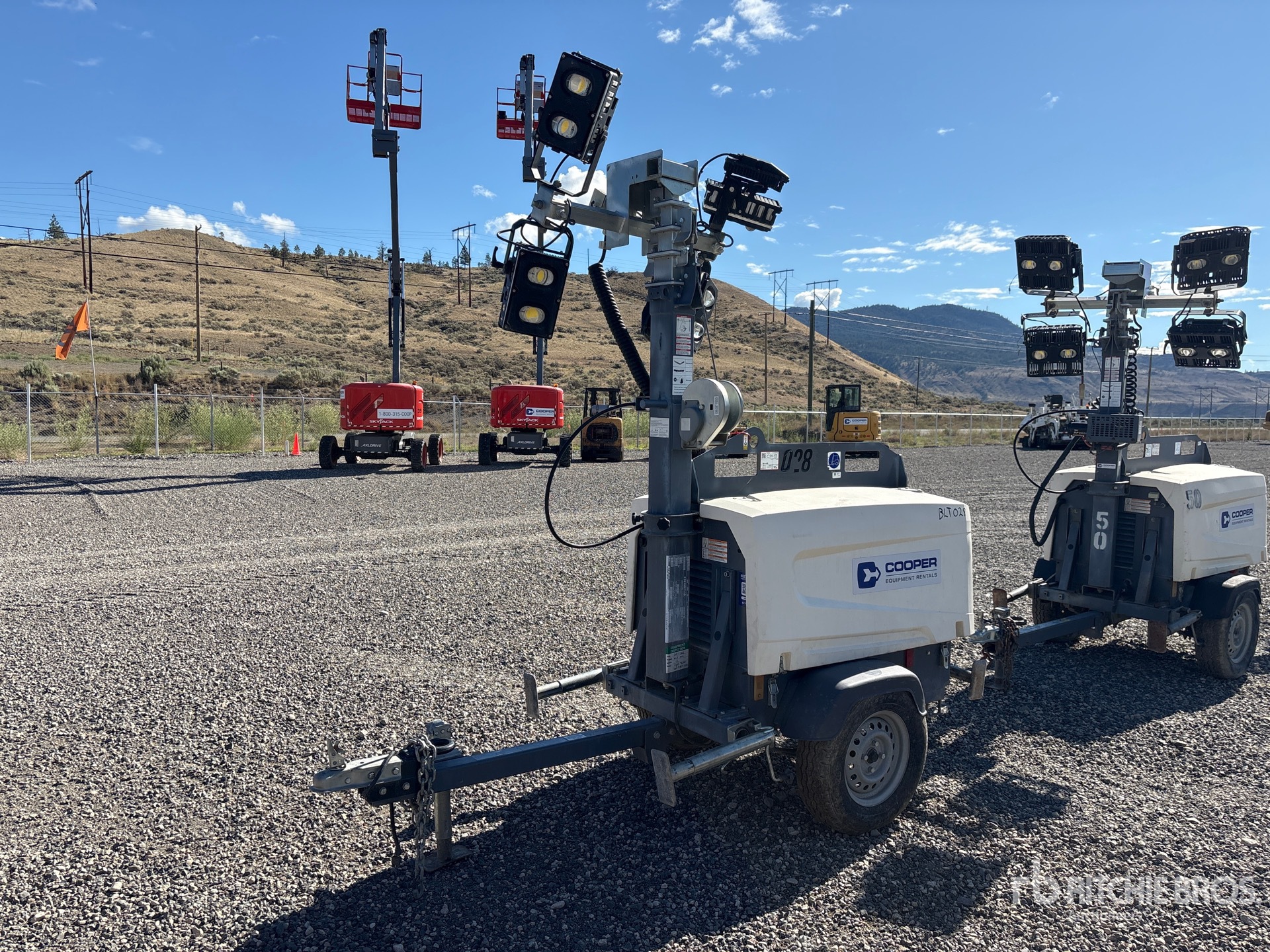 2020 Atlas Copco Hilight V5 2.8 kW Light Tower