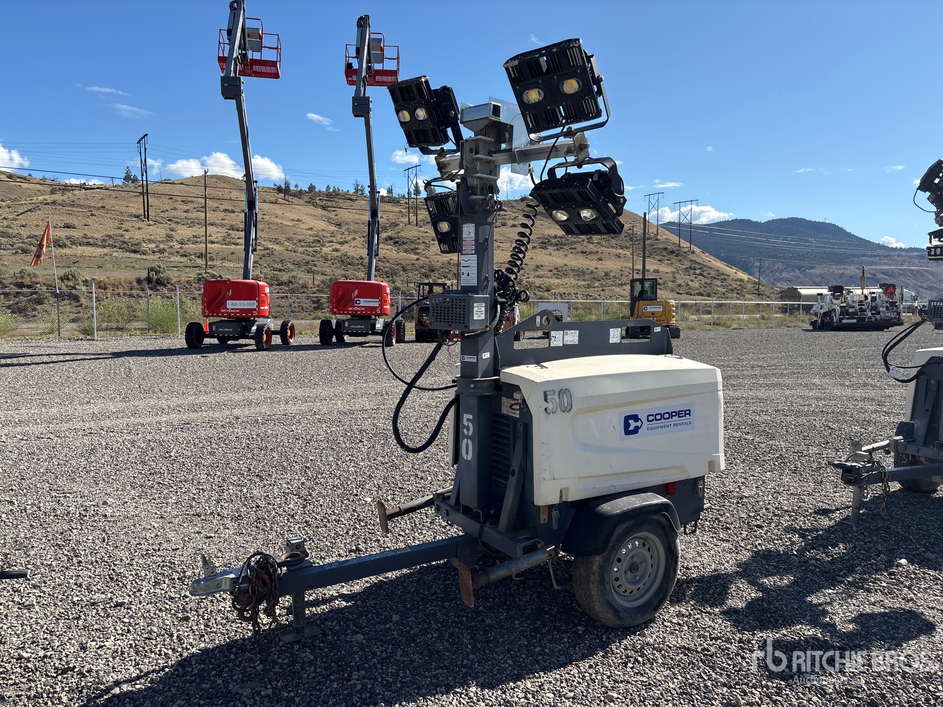2019 Atlas Copco Hilight V5 2.8 kW Light Tower