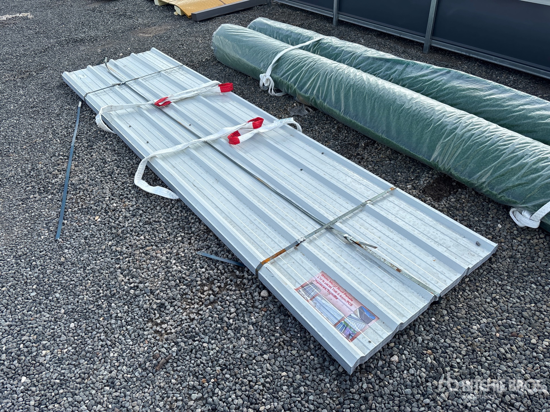 Quantity of (70) 12 ft x 3 ft Corrugated Tin (Unused)