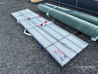 Quantity of (70) 12 ft x 3 ft Corrugated Tin (Unused)