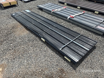Quantity of (70) 12 ft x 3 ft Corrugated Tin (Unused)