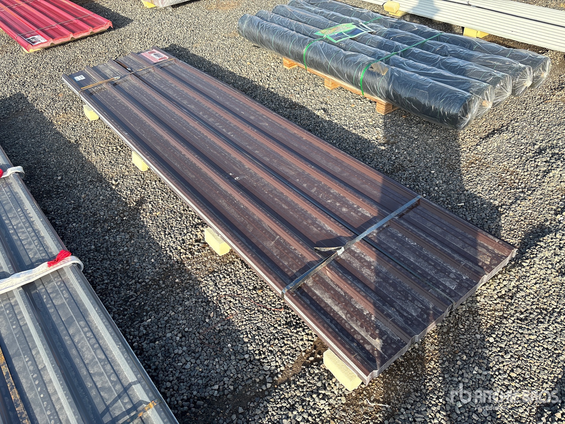 Quantity of (70) 12 ft 3 ft Corrugated Tin (Unused)
