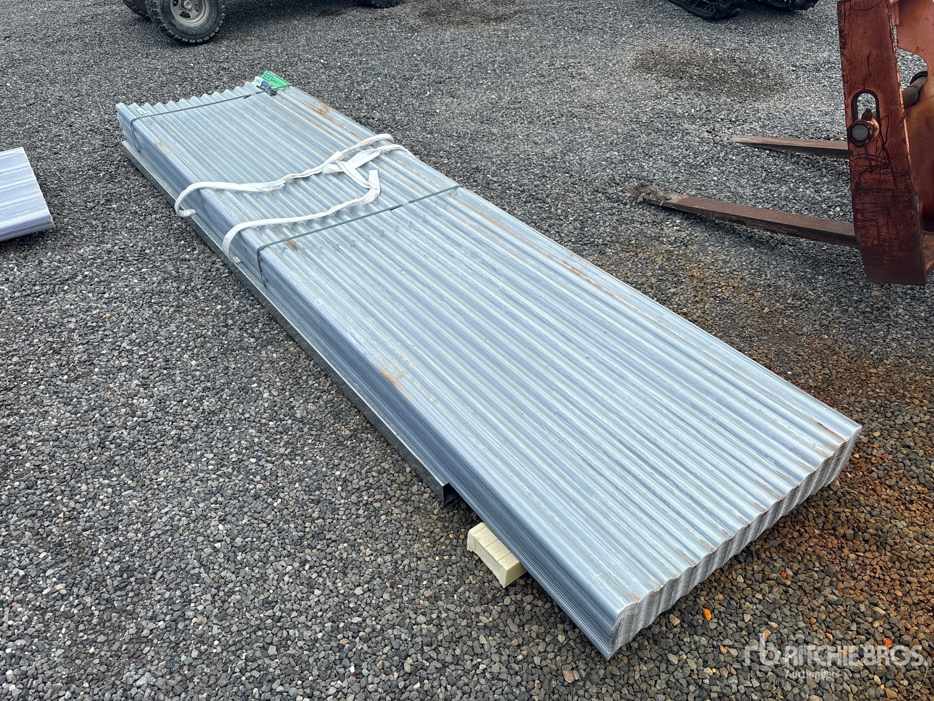Quantity of (100) Corrugated Polycarbonate Roof Panel (Unused)