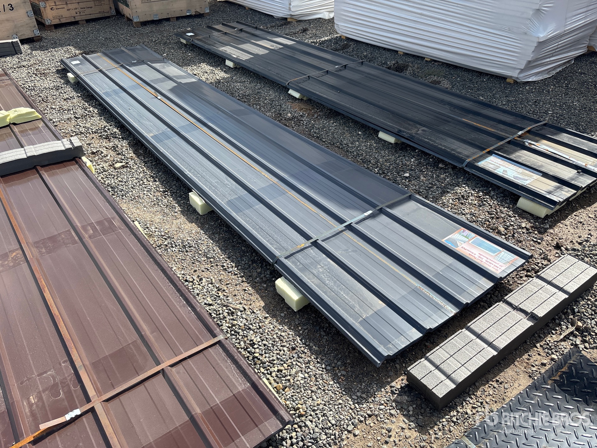 Quantity of (30) 16 ft x 3 ft Corrugated Tin (Unused)