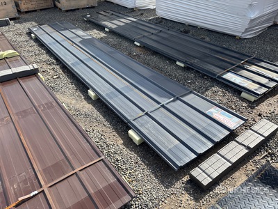 Quantity of (30) 16 ft x 3 ft Corrugated Tin (Unused)