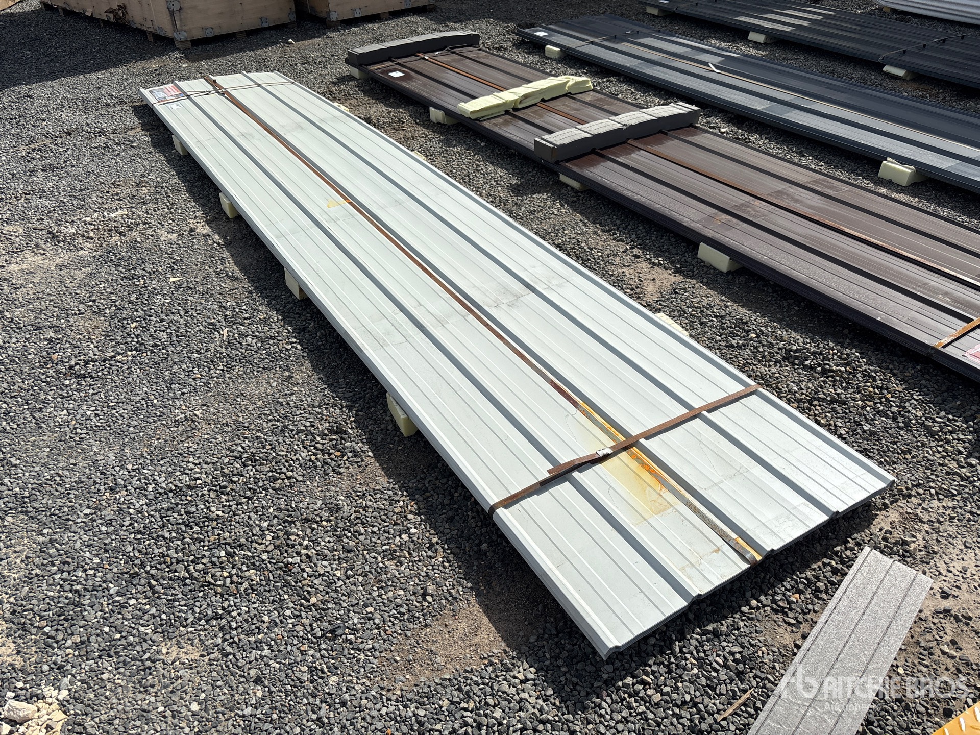 Quantity of (30) 16 ft x 3 ft Corrugated Tin (Unused)