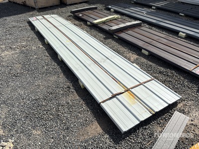 Quantity of (30) 16 ft x 3 ft Corrugated Tin (Unused)