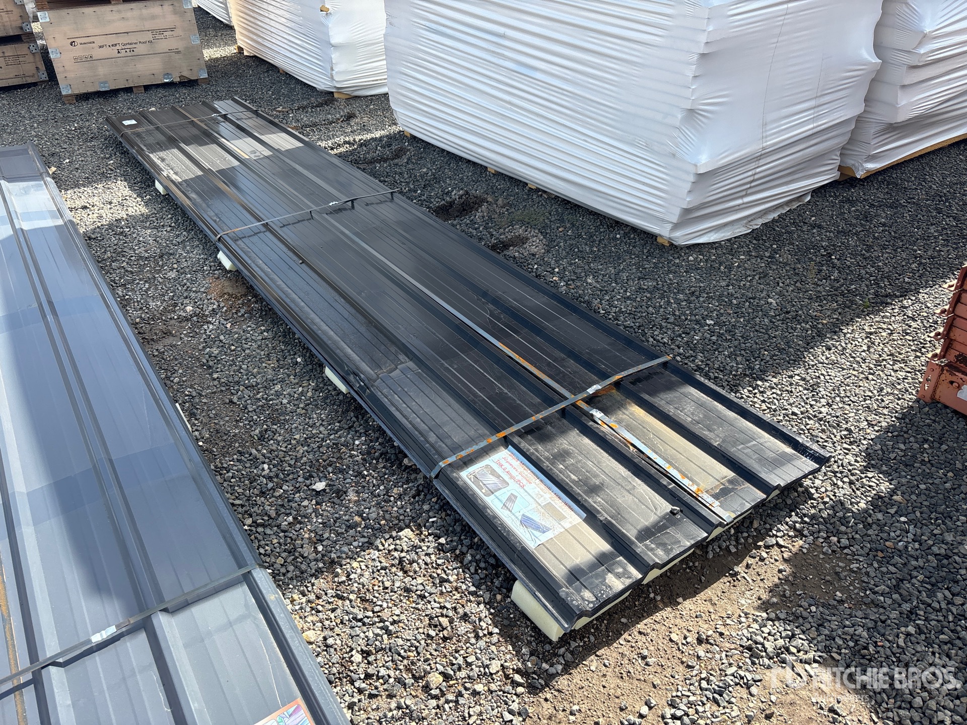 Quantity of (30) 16 ft x 3 ft Corrugated Tin (Unused)