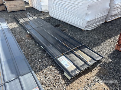 Quantity of (30) 16 ft x 3 ft Corrugated Tin (Unused)