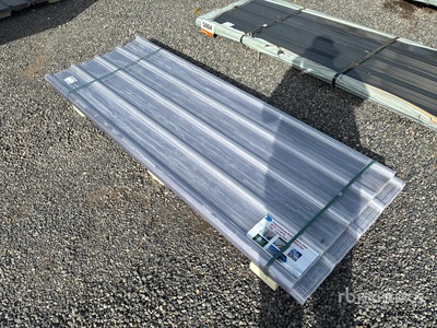 Quantity of (30) 8 ft x 3 ft Corrugated Polycarbonate Roof Panel