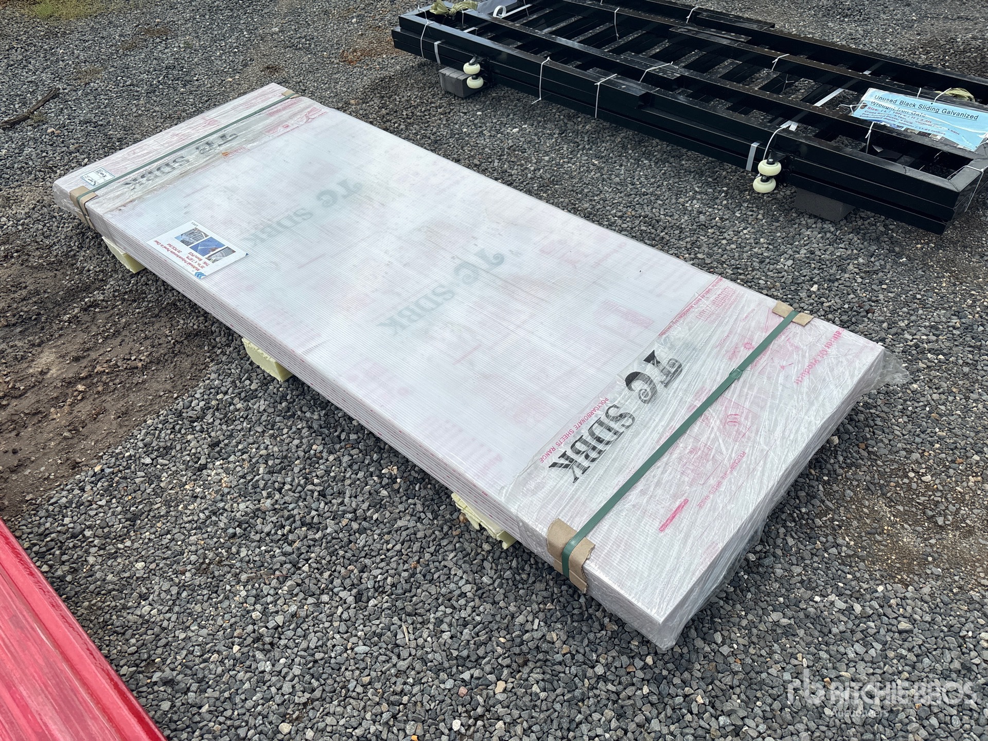 Quantity of (20) 35 In x 8 ft Multi-wall Polycarbonate Panel (Unused)
