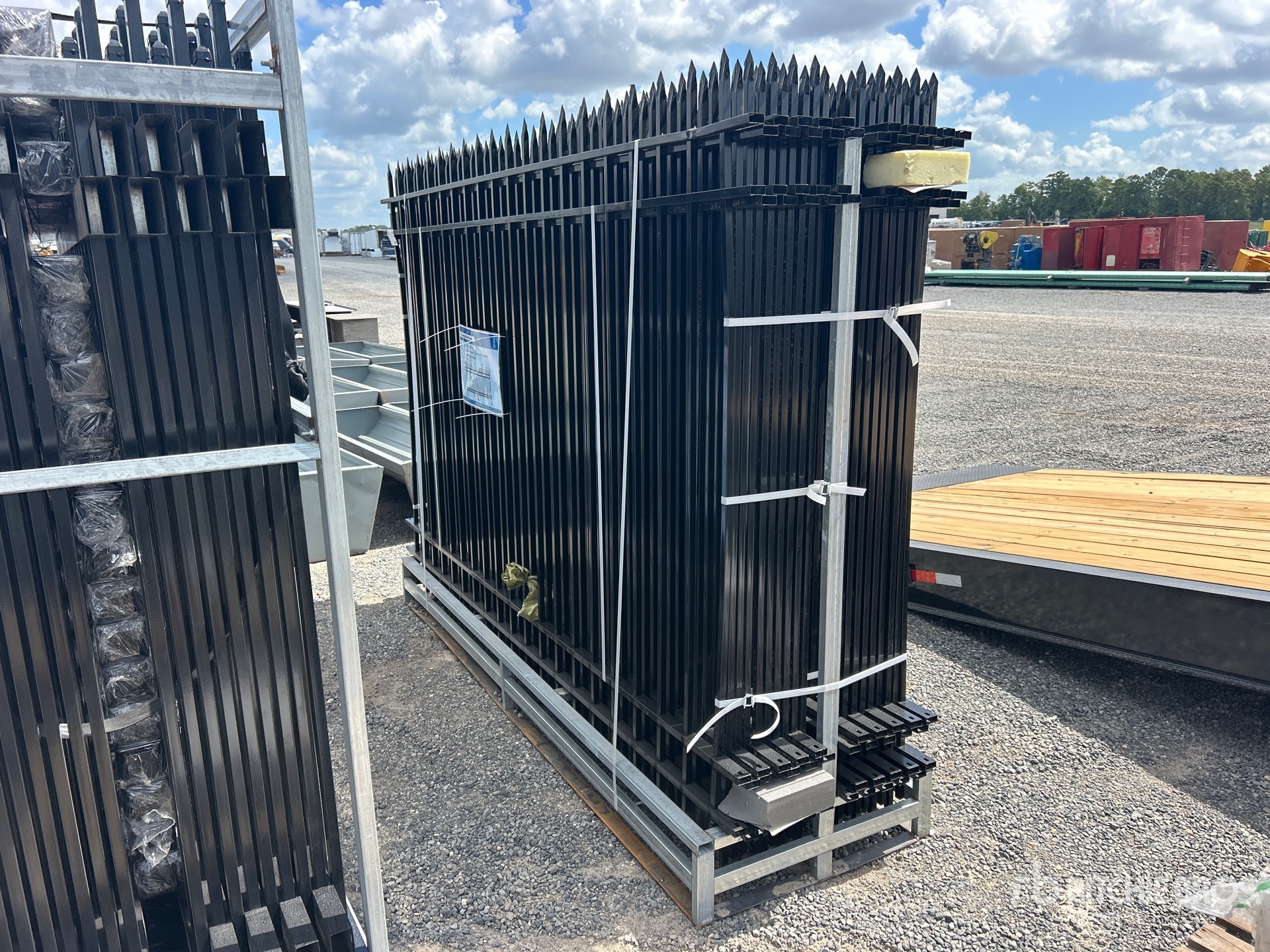 Quantity of (20) 10 ft x 7 ft Powder Coated Fencing (Unused)