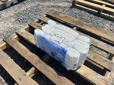 Quantity of (20) 1.2 In x 9.8 ft Heavy Duty Industrial Polyester Lifting Sling (Unused)