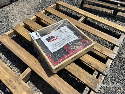 Heavy-Duty Ratchet Load Binders and Chains Set (Unused)