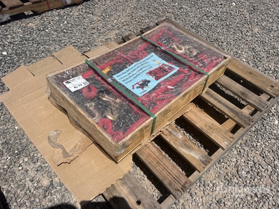 Quantity of (5) Heavy-Duty Ratchet Load Binders and Chains Set