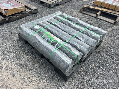Quantity of (7) Rolls of 6 ft x 300 ft Woven Fabric Landscape متنوع/ معدات تنسيق الحدائق (Unused)