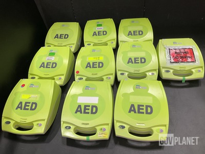 (10) Zoll AED Plus Defibrillators