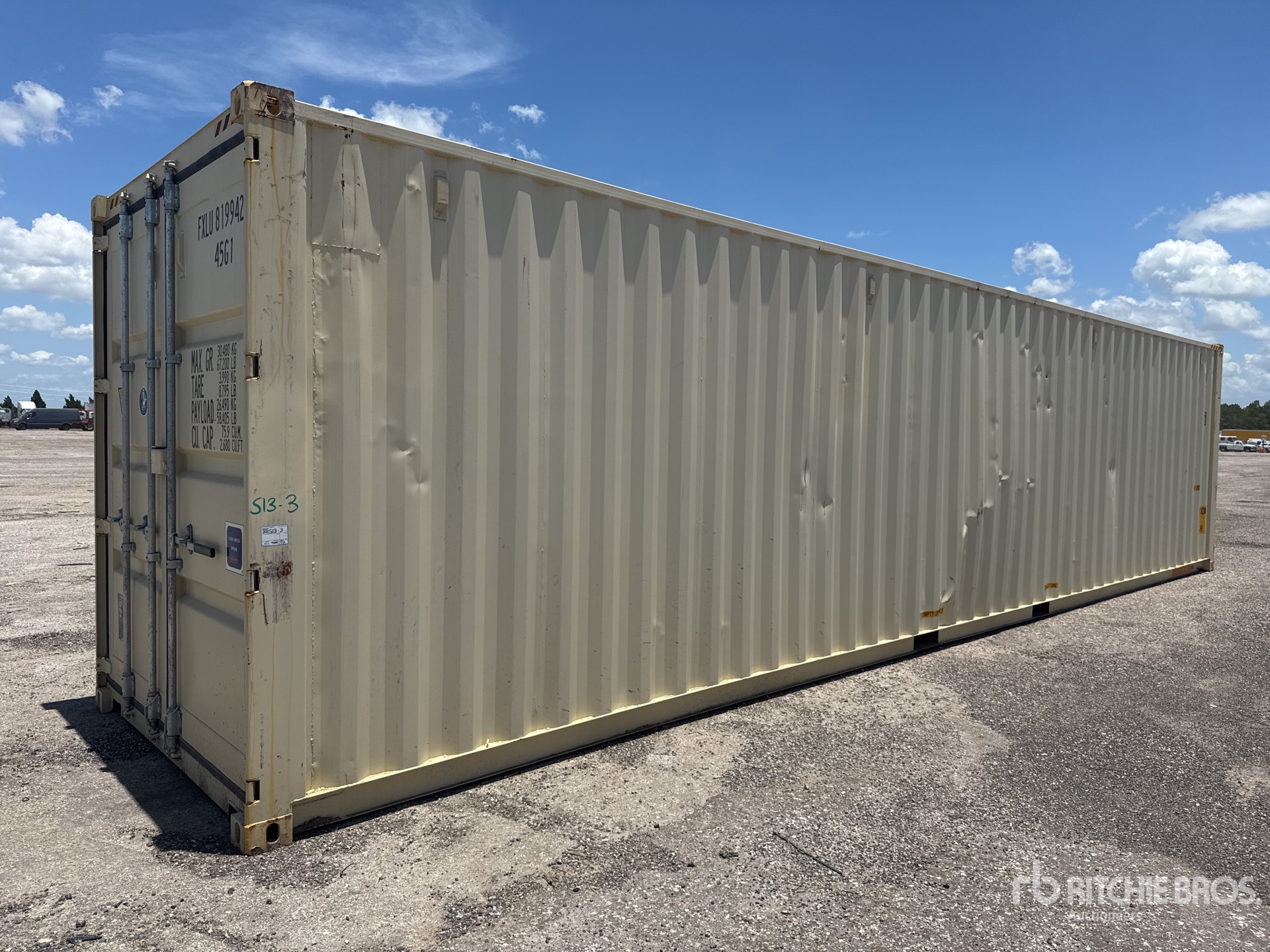 40 ft High Cube Double-Ended Storage Container