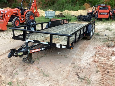 2024 (unverified) Orange Line TU70-20BK4AR2B T/A Utility Trailer