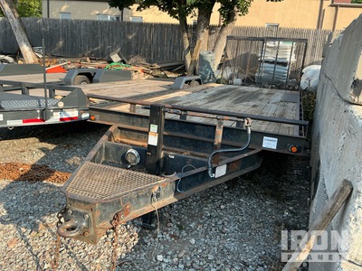 2014 Hudson 21 ft T/A Flatbed Trailer