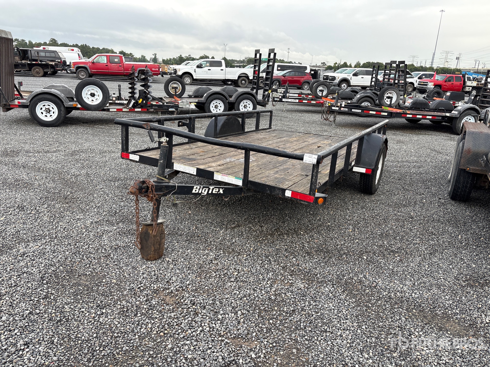 2017 Big Tex 12 ft S/A Utility Trailer