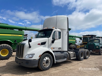 2021 Peterbilt 579 6x4 T/A Day Cab Truck Tractor