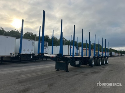 2015 Fericar SRB14 48 ft Quad/A Log Trailer