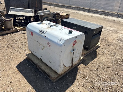 2017 Westeel 655 L Portable Steel Diesel Réservoir de carburant