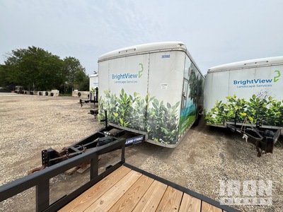 2017 Sure Trac STRLP10224TA-100 24 ft T/A Enclosed Trailer