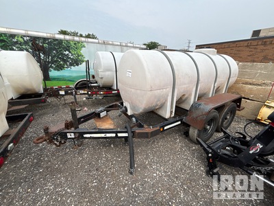 2002 Behnke 1000 gal T/A Remorque-citerne à eau
