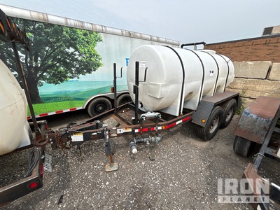 2010 Wylie 1000 gal T/A Remorque-citerne à eau