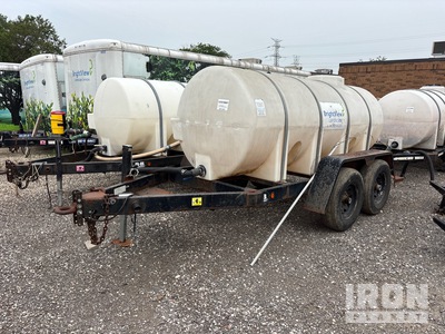 2008 Behnke 1000 gal T/A Remorque-citerne à eau