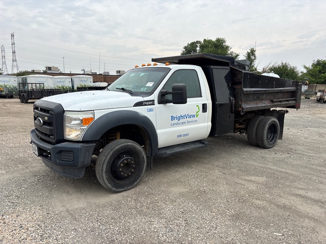 2016 Ford F-450 XL 4x2 Dump Truck