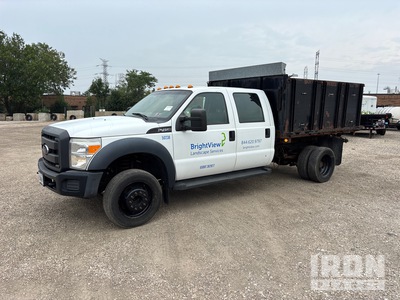 2015 Ford F-450 XL Super Duty XL 4x2 Crew Cab Camion à plateau basculant