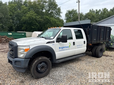 2016 Ford F-450 XL Super Duty 4x4 XL 4x2 Crew Cab Dump Truck