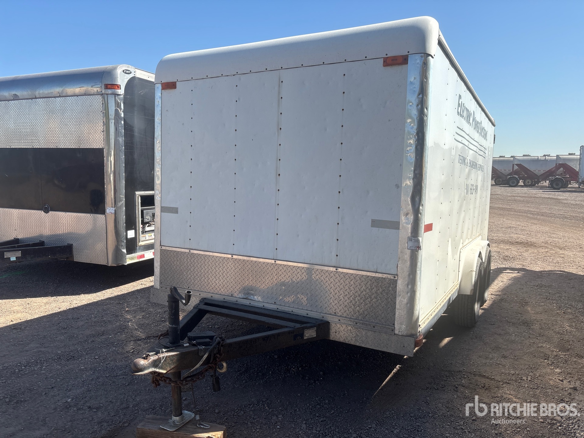 1996 Pennstyle Campers Inc 14 ft T/A Enclosed Trailer