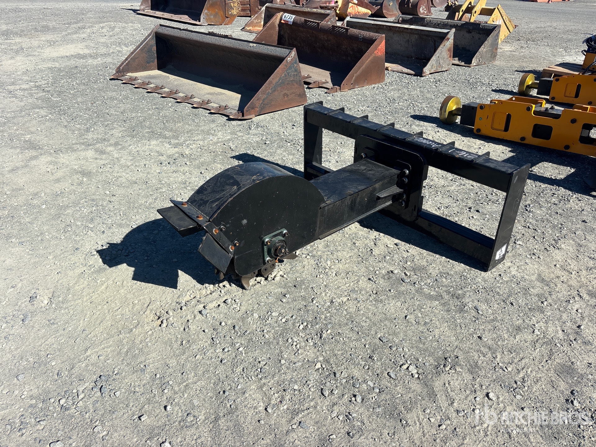Skid Steer Stump Grinder