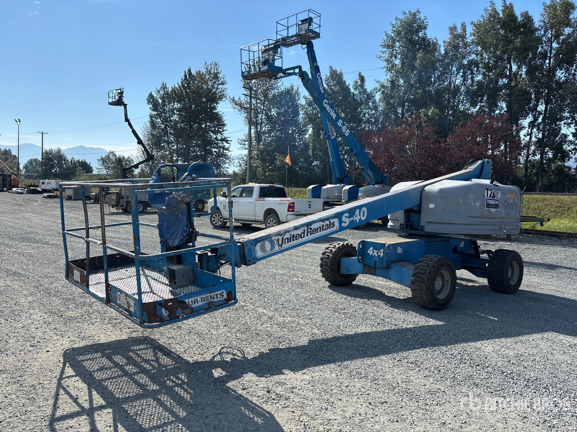 2005 Genie S-40 4WD Diesel Telescopic Boom Lift