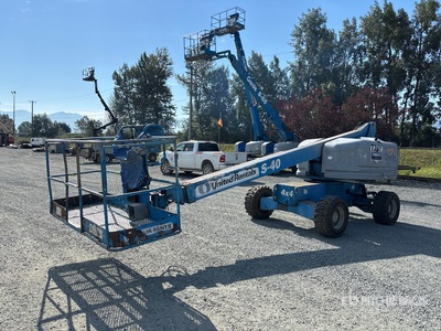 2005 Genie S-40 4WD Diesel Telescopic Boom Lift