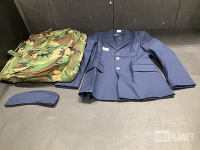 (28) Men’s Coats, (40) Garrison Caps & Assorted Items