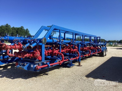 2010 Worley 50000 lb 50 ft x 102 in T/A Remolque multiple